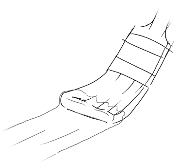 Paint Brush Drawn Right Paint Brush Drawn Right